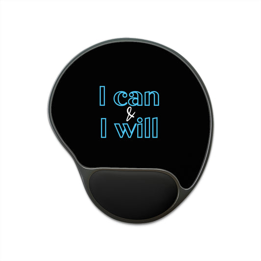 I can and I will Mouse Pad